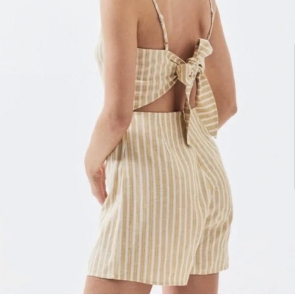 Pacsun LA Hearts Striped Romper